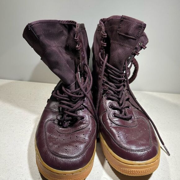 Nike SF Air Force 1 Deep Burgundy 2017 Mens Size 8,5 864024-600 - Picture 3 of 8